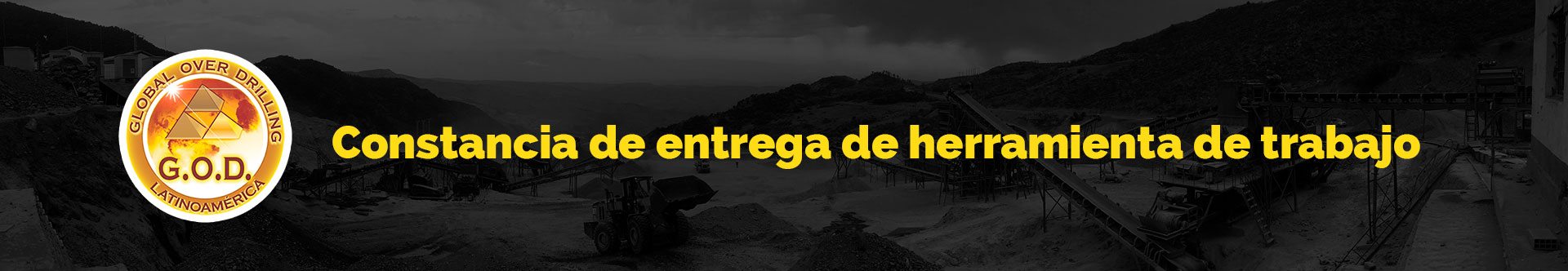 Constancia de entrega de herramientas de trabajo